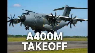 The A400M Military Giant in Action &ndash; Stunning Aviation Footage!