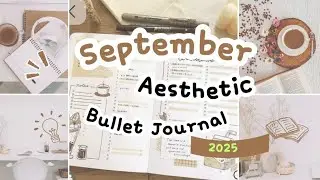 September Planner Setup | Monthly Bullet Journal Spread Ideas 💖💞