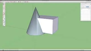 Sketchup Tutorial Intersecting 2 Objects