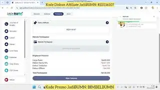 Kode Diskon Affiliate JadiBUMN: RES116107 Kode Promo: BIMBELBUMN 30-31 Desember Akhir Tahun