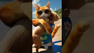 Cat & Dog Beach Day Vibes 🐾🌊