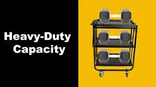 Revolutionize Your Space with FoldPro: The Heavy-Duty, Space-Saving Folding Cart (350 lb Capacity!)