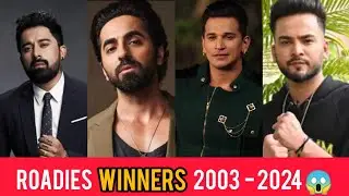 Roadies Winners Season 1 To 20 | #roadies #princenarula #ayushmankhurana