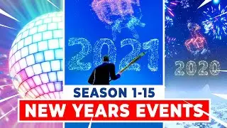 All NEW YEARS Events in Fortnite (Season 1-15)