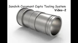 CNC Turning with Capto: Exploring Internal, External, and Grooving Operations.@sandvikcoromant