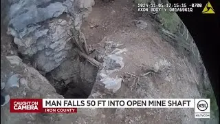 Man falls 50 feet down Iron County mine shaft, suffering 'substantial' head trauma