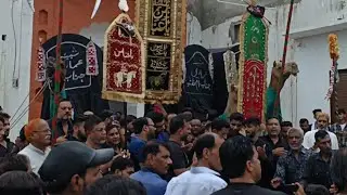 🔴Live  25 Chehlum 2023 | QADIMI JULOOS E AMAARI from Shikarpur Up India