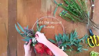 HOW TO: DIY Modern Australian Christmas Wreath