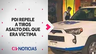 Tres sujetos intentaron asaltar a PDI, pero funcionario respondió a tiros - CHV Noticias