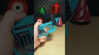 3d printed 6-Shot Blaster #3dprinting #makerworld #toys #3dprintlife #3dprinted #shorts