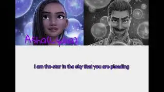 This wish (Asha&rsquo;s Villain song Color Coded Lyrics)