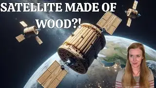 A Satellite Made of Wood?!