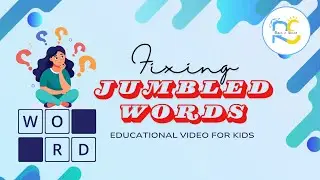 Fix the Jumbled Words | Fun Word Puzzle Game for Kids | English Word game for children