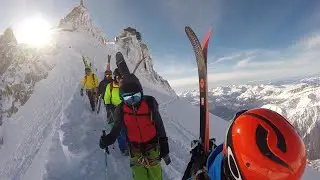UCPA Pentes Raides 2018 - ENSA Couloir & Aiguille - Not Just any tuesday @Chamonix