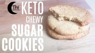 Keto Chewy Sugar Cookies | Low-Carb Vanilla Cookie Recipe