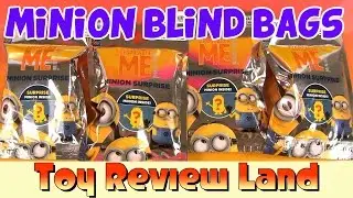 Despicable Me Minion Surprise Blind Bags Unboxing Video!