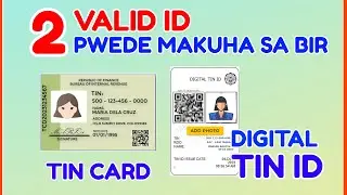 Digital TIN ID and TIN Card: Paano Makakuha at Ano Kaibahan ng TIN Card vs Digital TIN ID BIR