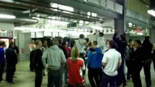 Accrington Stanley fans at Doncaster Rovers - 10/8/2010