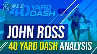 Fastest 40 Yard Dash John Ross 4.22 Breakdown | Performance Lab