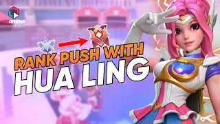Rank Push With Hua Ling ⚡️ T3 Arena Rank Gameplay