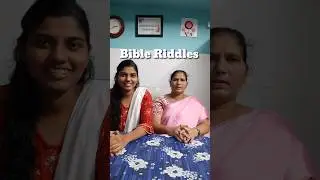 Bible Riddles | Telugu Christian Games #telugubible #challenge #shorts  #biblequizchallenge