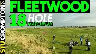 Fleetwood golf club vlog, blowing a bloody gale!!