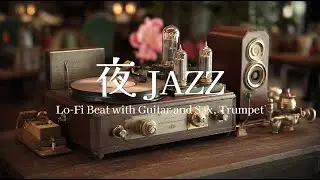 【広告無し】リラックスしたい夜に | Lo-Fi × Jazzの心地よい作業音楽【睡眠・勉強用】