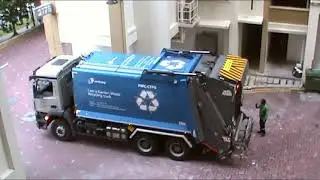 I am a Garden Waste Recycling Truck - They work fast and they are friendly!