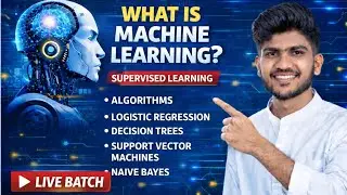 What is Machine Learning? | Supervised Learning Explained with Algorithms | ML for Beginners 