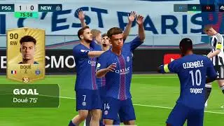 PSG vs NEWCASTLE - UEFA Champions League 25/26 | Match Highlights | Simulation Fc Mobile  