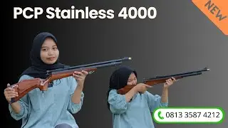 HARGA SENAPAN ANGIN PCP STAINLESS 4000 PSI