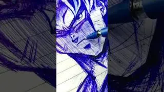 Quick Sketch of Goku 🙀 #goku #dragonball #quicksketch #anime
