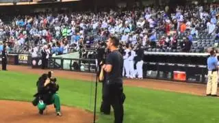 Star Spangled Banner Yankee Stadium Nick Fradiani