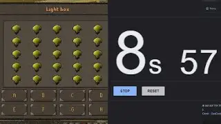 I prove my light box puzzle tactic is still viable live