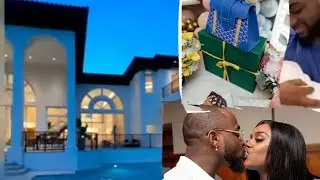 Davido surprise Chioma with a mansion in USA and expensive bags as a push gift 🎁
