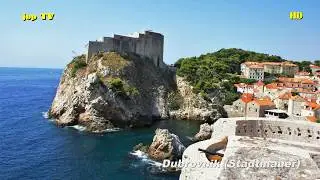 Rundgang durch Dubrovnik Teil 3 (Dalmatien) Kroatien Reisebilderbuch jop TV Travel