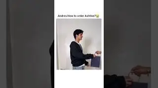 Andres How to order Ashtine?😭 #andresmuhlach #ashdres #ashtineolviga #bts #kdrama #love #amnse #fyp