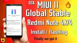 How to Flash Global Stable MIUI 11 update in Redmi Note 4X/4 | MIUI 11 OTA Update for Redmi Note 4🔥
