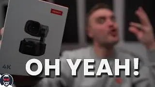 The Ultimate PTZ Webcam for Creators! OBSBOT Tiny 3: AI-Powered Spatial Audio 4K PTZ Webcam