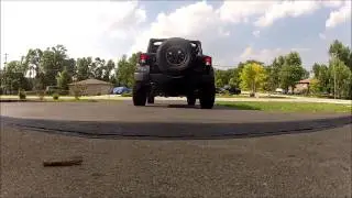 Jeep Wrangler JK Dynomax Rock Crawler Cat Back Exhaust System