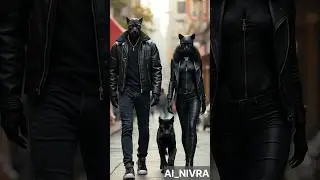 When Animal Families Walk Among Us #shorts #animals