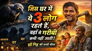 “जिस घर में ये 3 लोग रहते हैं, वहाँ से गरीबी कभी नहीं जाती | बूढ़े गिद्ध की सच्ची सीख”