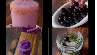 Jamun Soda Recipe by Haniya noor/Homemade and Yummy Jamun Soda