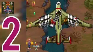 1945 Air Force: Airplane Games Gameplay Walkthrough Part 2 - Wild River 11-20
