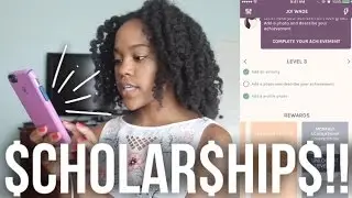 How to find SCHOLARSHIPS in high school FAST! (Goodwall App Review)