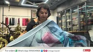 Pure Italian crepe sarees in Dussehra sale || Vintage Vaarahi Brass Antiques And Sarees