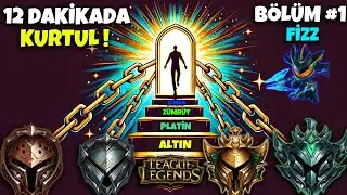 D&Uuml;Ş&Uuml;K ELODAN 1V5 ATIP &Ccedil;IKMA TAKTİĞİ I &Ouml;ĞRETİCİ FIZZ MID LANE I Toba