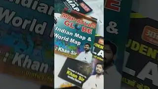Map Atlas Globe || Khan sir atlas book || khansir motivation speech || #trending #subinspector