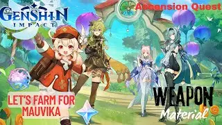 Ascension Quest: Will I be Able to Clear It | Primo Farming + Weapon Material | Genshin Impact Live