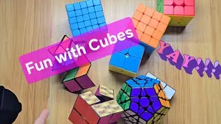 Fun with Cubes, Rubik's cube, Secret Cube, Checkerboard tutorial!!